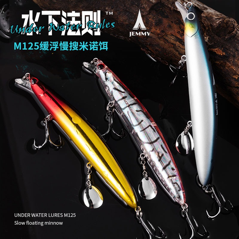 Jemmy Lure Minnow 20G Premium Quality Hook Bkk Free Single Hook Lm160