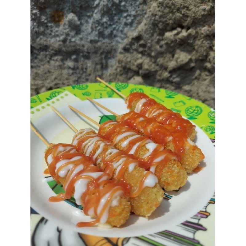 

[BACA DESKRIPSI] Corndog Mozarella Mini/Corndog Keju Mozarella Lumer