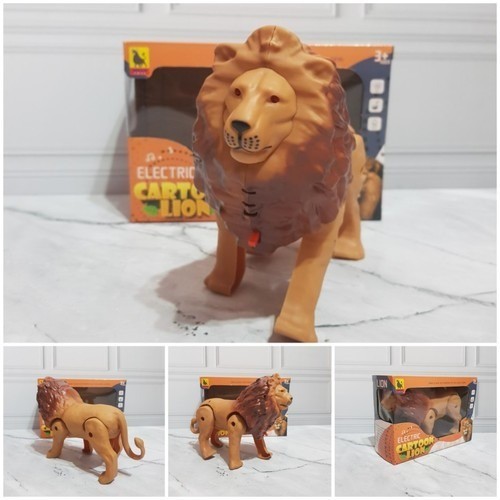 Mainan Anak Singa B/O Baterai Bisa jalan + Musik AN-101/ Mainan Anak Singa Baterai Musik