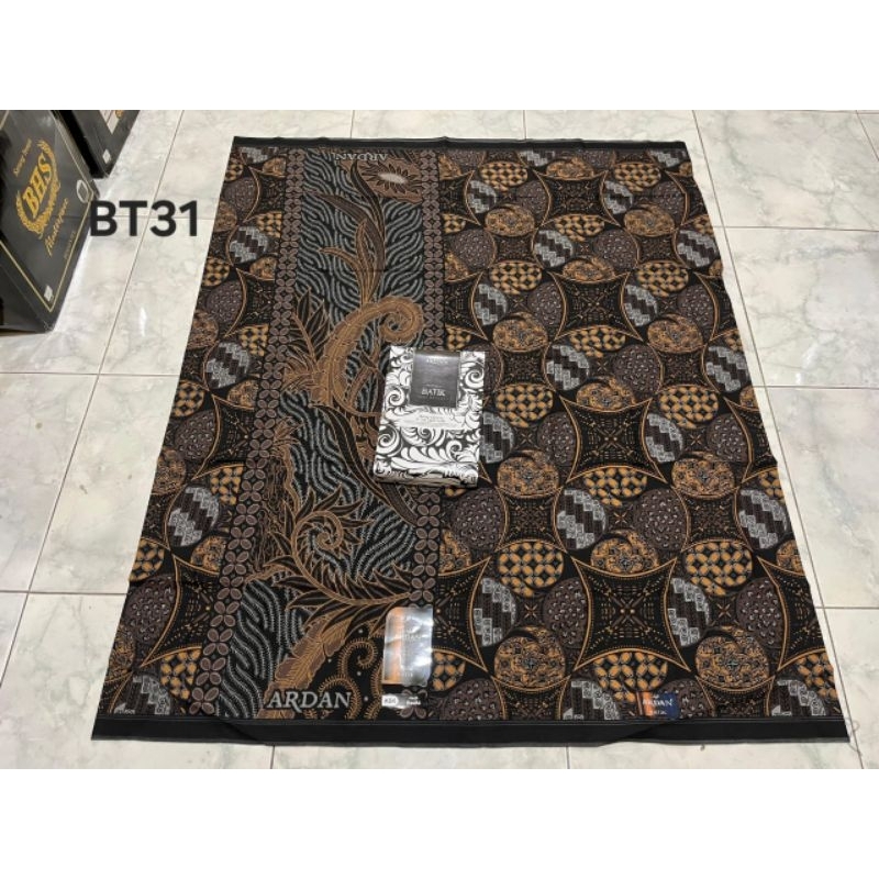 Sarung ARDAN Family Batik Briliant Grade Gold Tenun Printing Rayon Premium Sarung Muslim