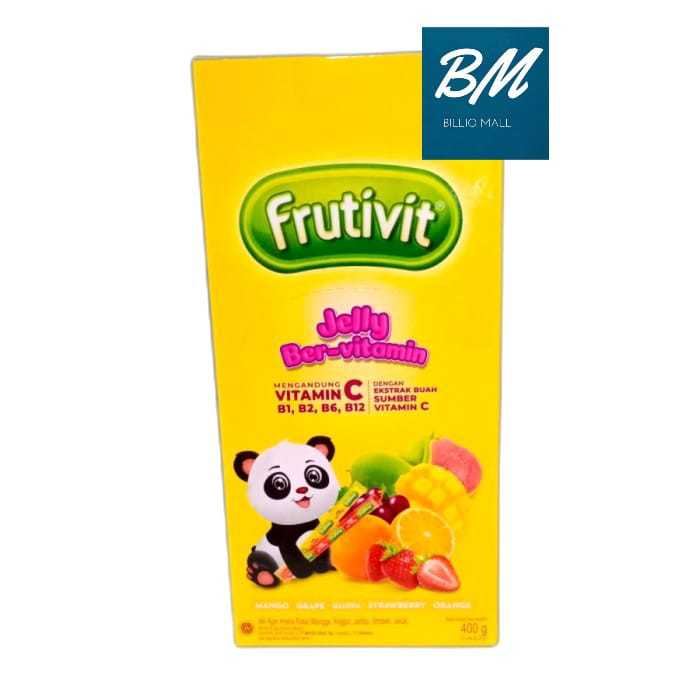 

Fruitivit Jelly Bervitamin 1 Box isi 20 pcs