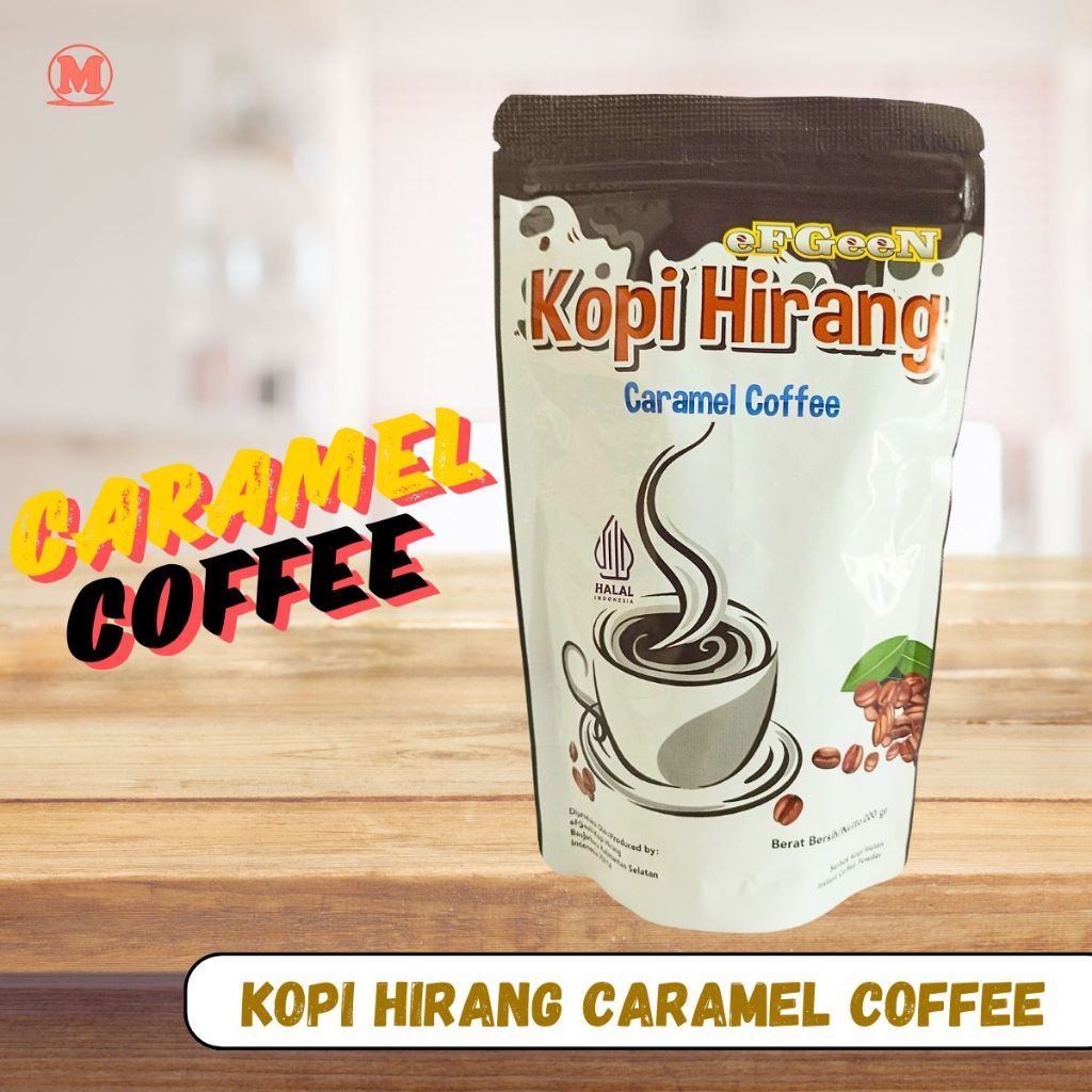 

eFGeen Kopi Hirang Caramel Coffee Kemasan Standing Pouch