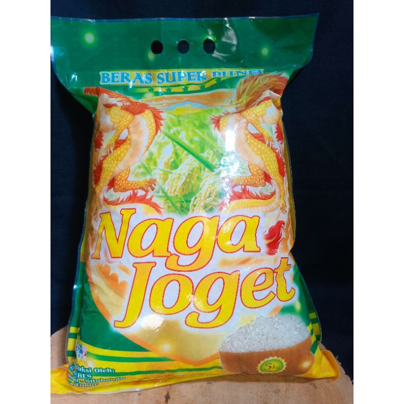 

Beras Super Pulen cap NAGA JOGET 1kg Dan 5kg