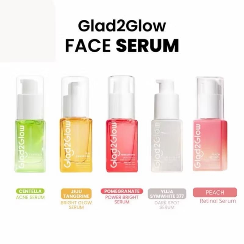 GLAD2GLOW Face Serum Series