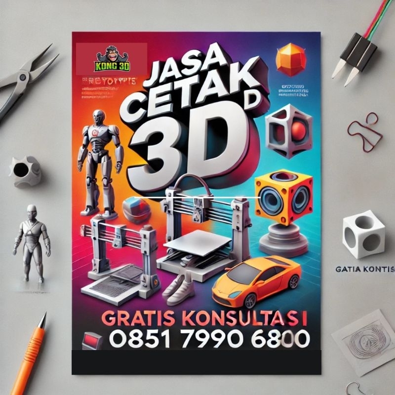Jasa 3D Print Custome