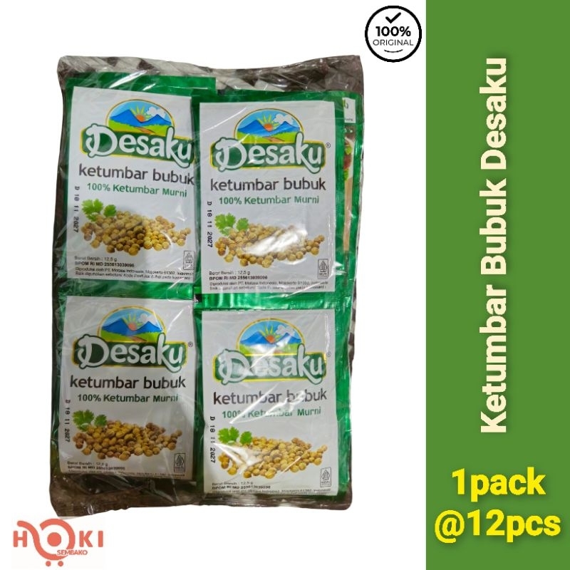 

Desaku Ketumbar Bubuk 100% Murni@12pcs