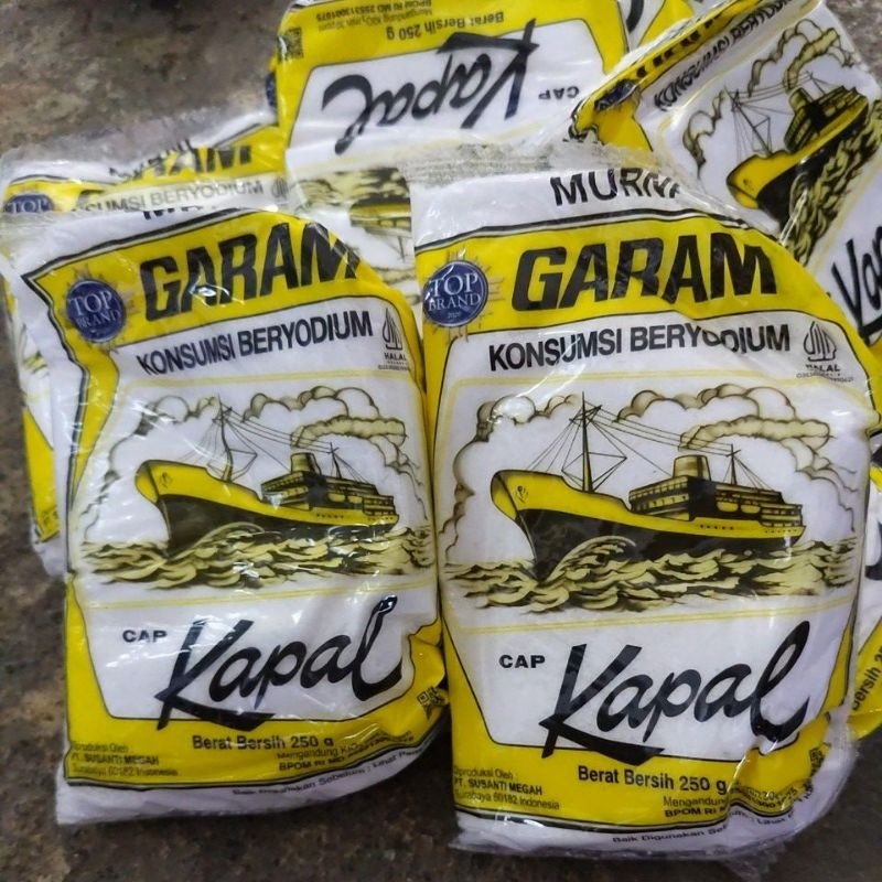 

GARAM CAP KAPAL 250 g
