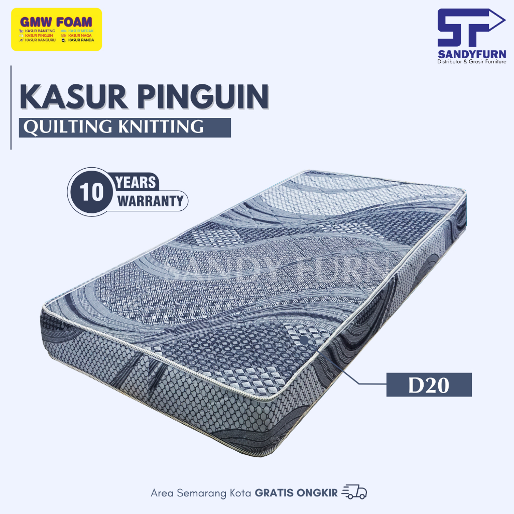 GMW Foam - Kasur Busa - Pinguin - Quilting Knitting