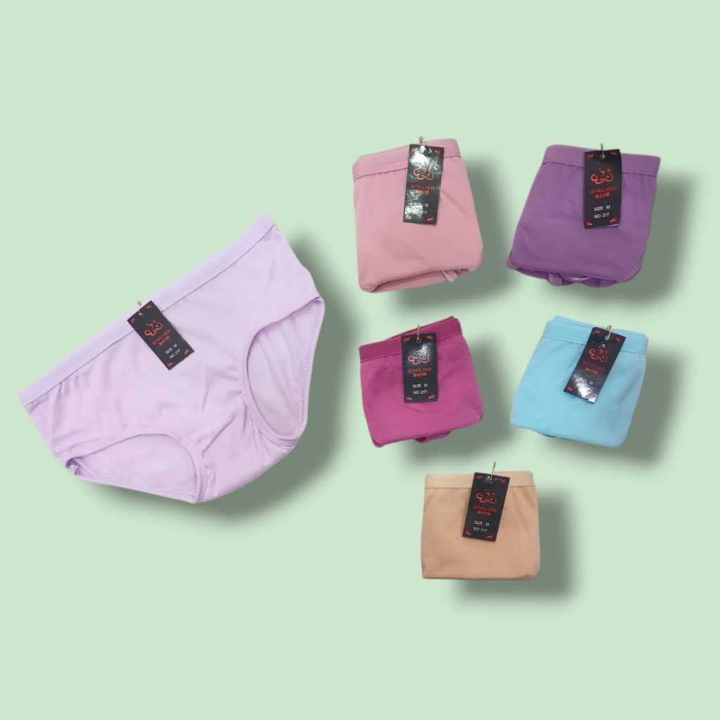 (1pcs) Celana Dalam Wanita Singlaris Warna Muda / Celana Dalam Wanita / Celana Dalam