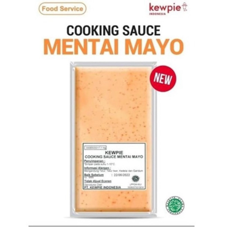 

Kewpie cooking sauce mentai mayo 1 kg (naik)