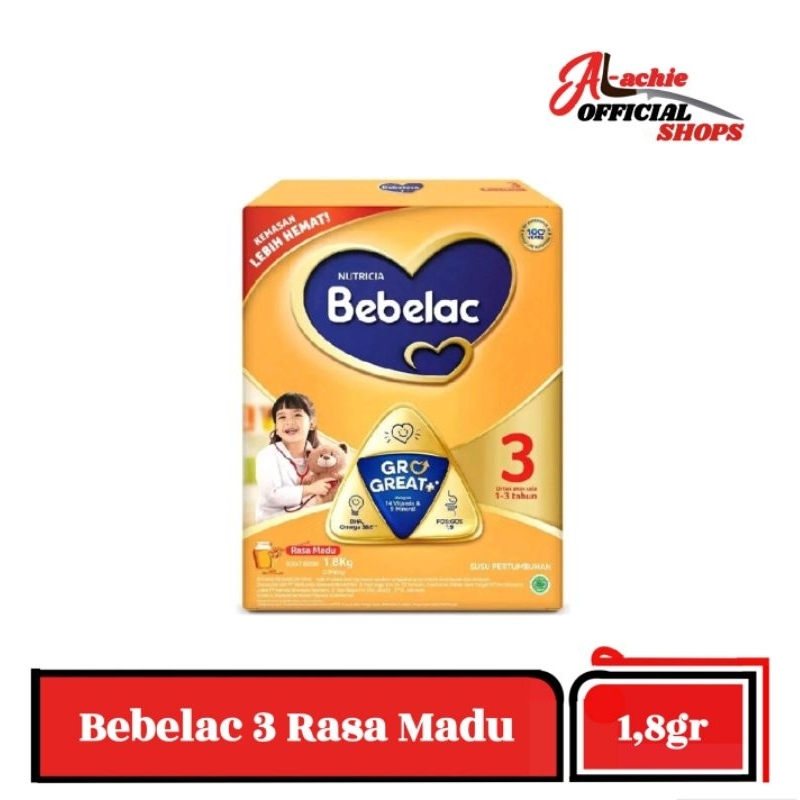 

Bebelac 3 GroGreat Rasa Madu 1800gr