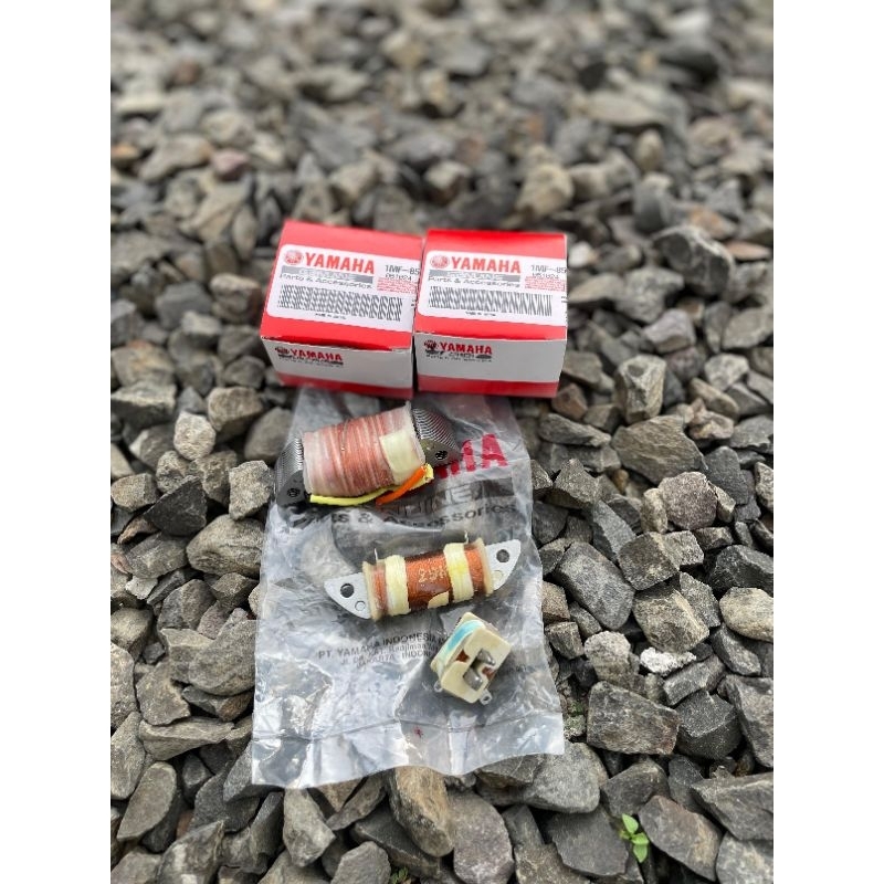 SPUL LAMPU CDI PULSER RX KING RXK RXS YT RXZ SET ORIGINAL YAMAHA GENUINE PART