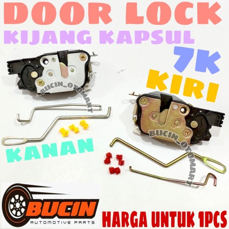 - Door Lock / Kunci Pintu Mobil Toyota Kijang Kapsul / 7K - Tersedia Kanan dan Kiri (Harga untuk