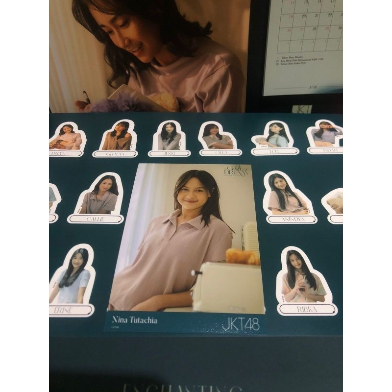 Photopack Nachia JKT48 kalender 2025 A Gaze of Dream JKT48