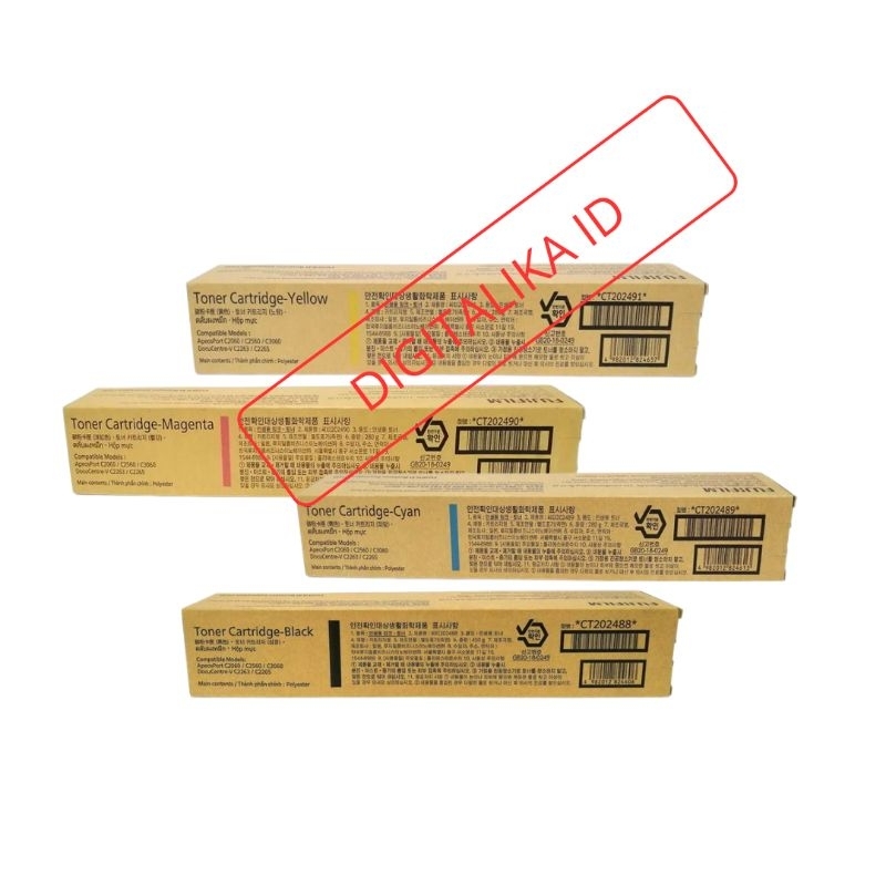 Toner Cartridge FUJIFILM/FUJI XEROX ApeosPort C2060 / C2560 / C3060 DocuCentre V C2263 / C2265