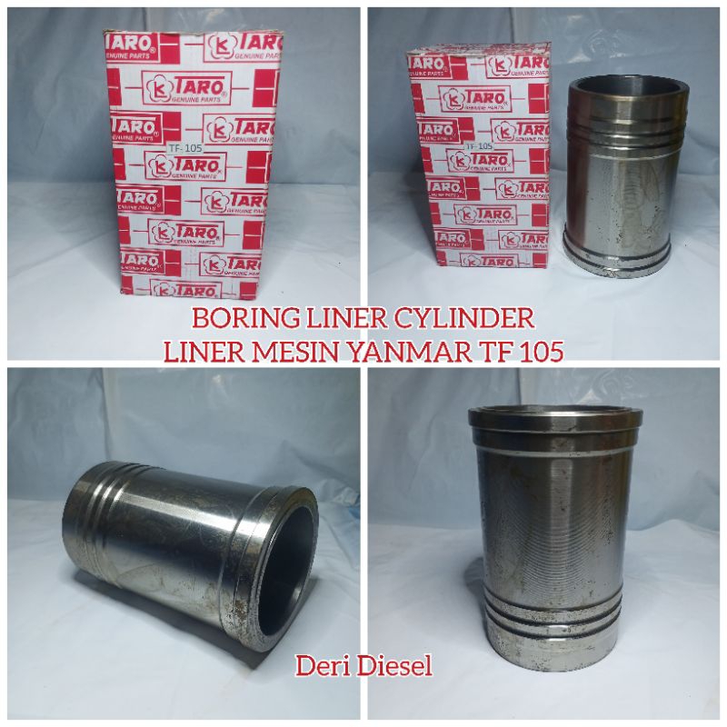 boring TF105 liner yanmar TF105 cylinder liner mesin yanmar tf105 liner mesin yanmar 10,5pk