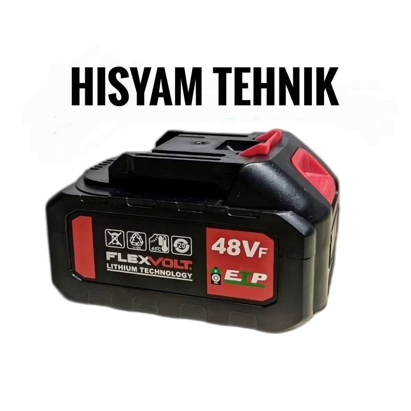 BATERAI BOR IMPACT 48VF JLD BATERAI BOR DAN GERINDA 48VF JLD 10 CELL