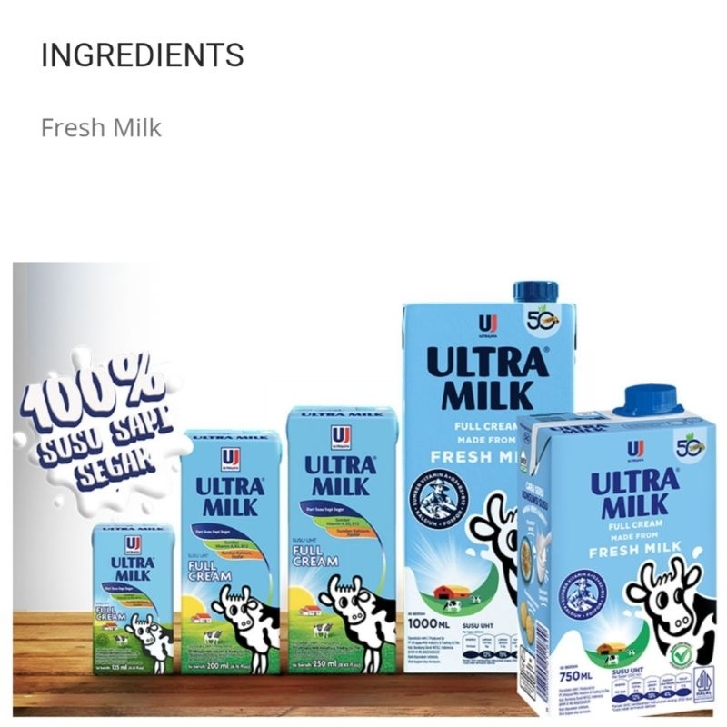 

Ultra Milk Susu Sapi Segar
