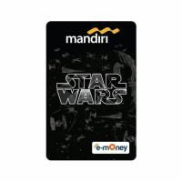 Mandiri E-Money Original edisi STAR WARS LOGO