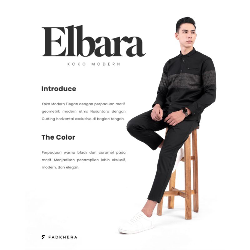 Fadkhera Elbarra Baju Koko Pria Dewasa