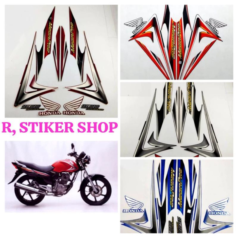STIKER STRIPING LIS BODY MOTOR HONDA MEGA PRO 2006