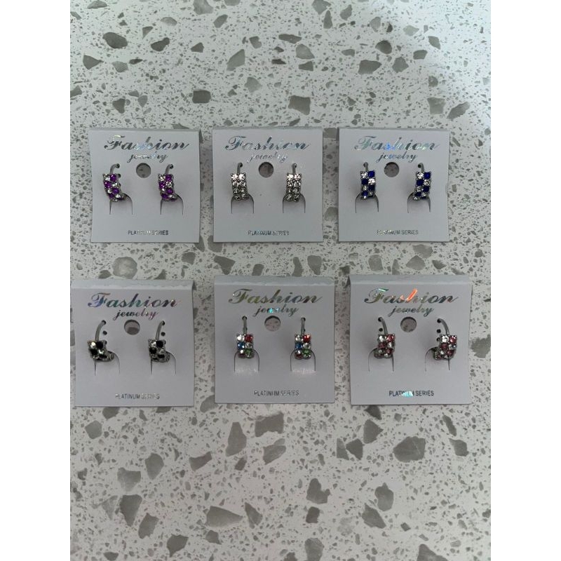 anting anting wanita cantik anting model korea anting lapis emas anting premium perhiasan penganti e