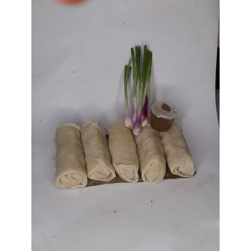 

lumpia komplit isi 5 khas emak