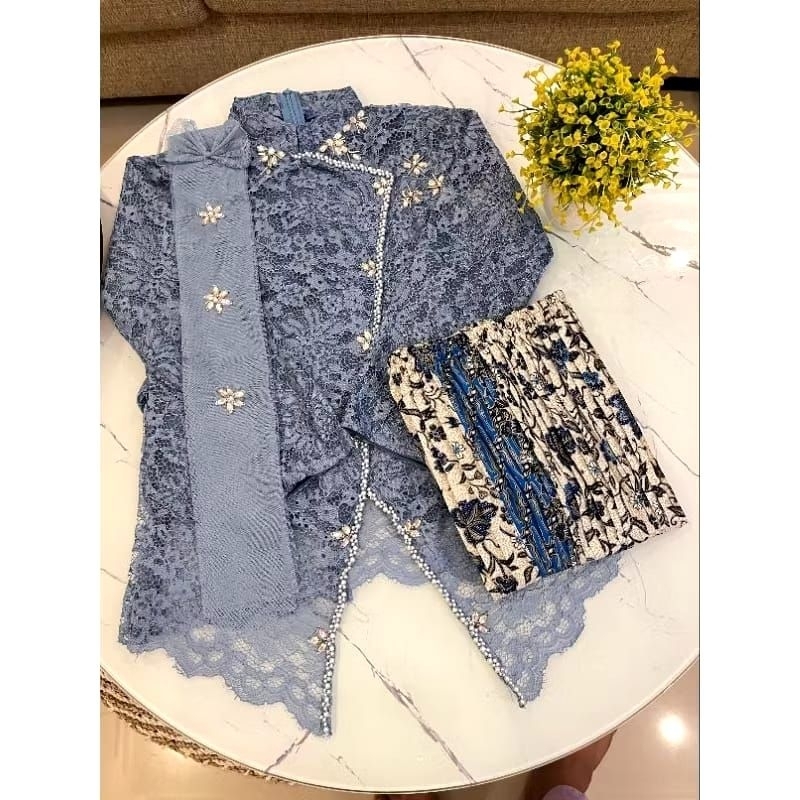 Setelan Atau Atasan Kebaya Arumi Anak Free Slayer Pundak Lepas Pasang Kebaya Pesta Dan Wisuda Anak U