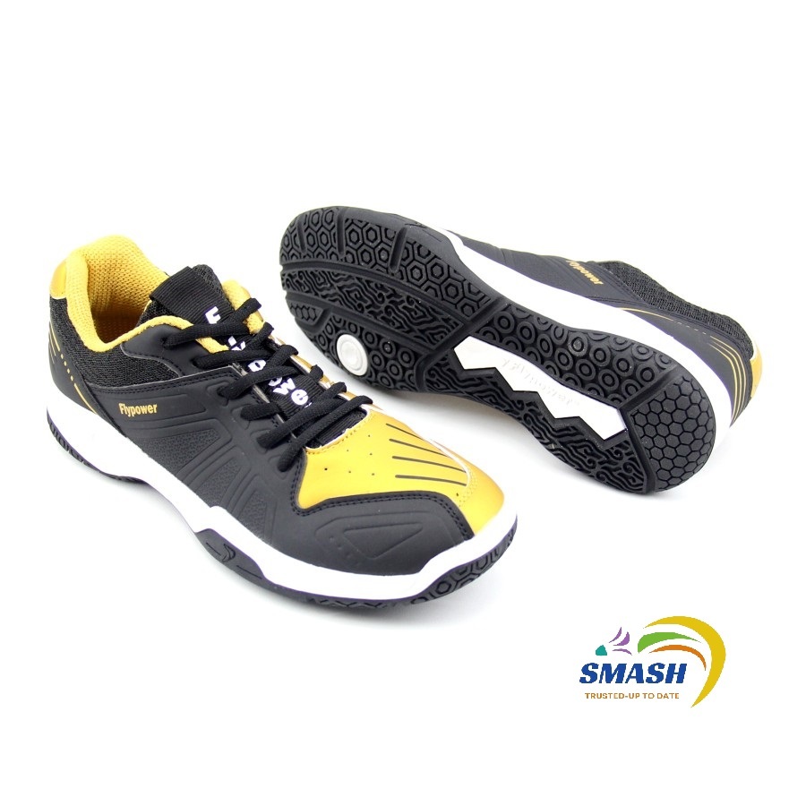 Sepatu badminton flypower kalasan 4 neo gold