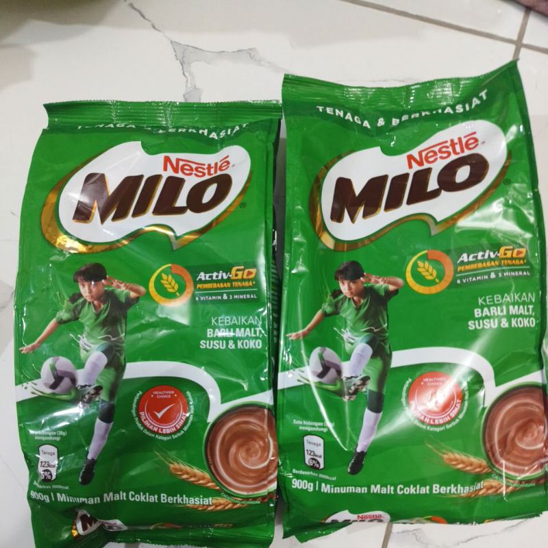 

Milo 900 gr Made in malaysia