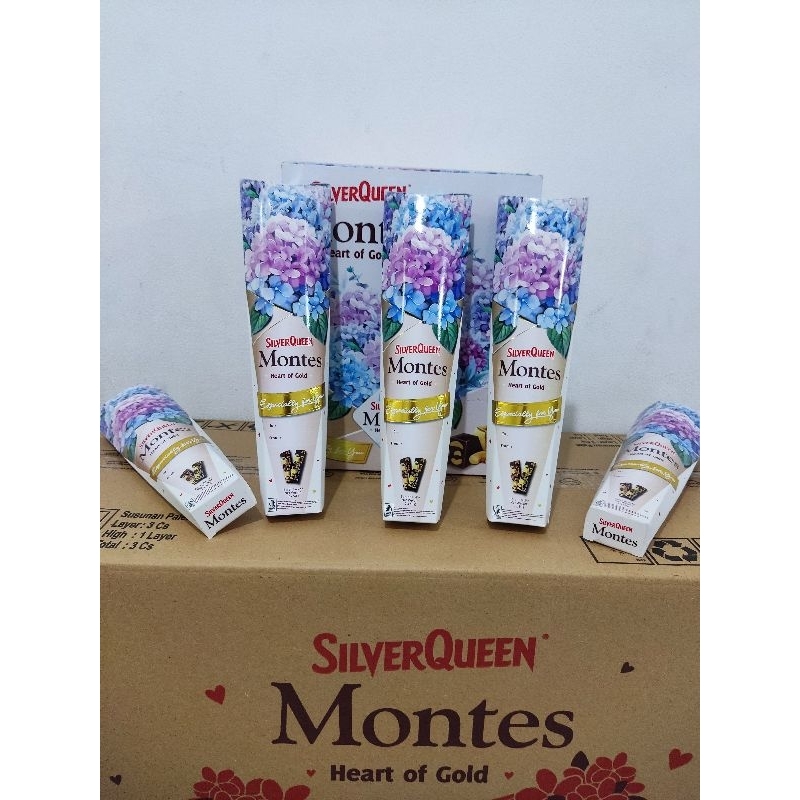 

SilverQueen Montes Heart of Gold Especially For You 2 x 50gram