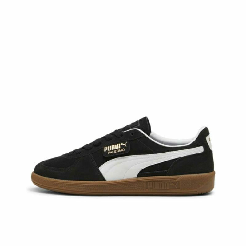 Puma Palermo Suede Vintage Black Frosted Ivory Black Gum 100%Original Resmi