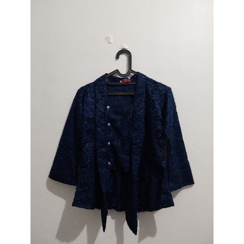 Kebaya Bali (Navy)