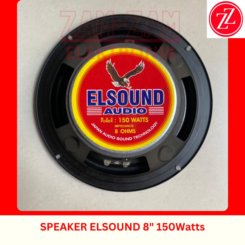 Speaker Elsound 8 inch Woofer