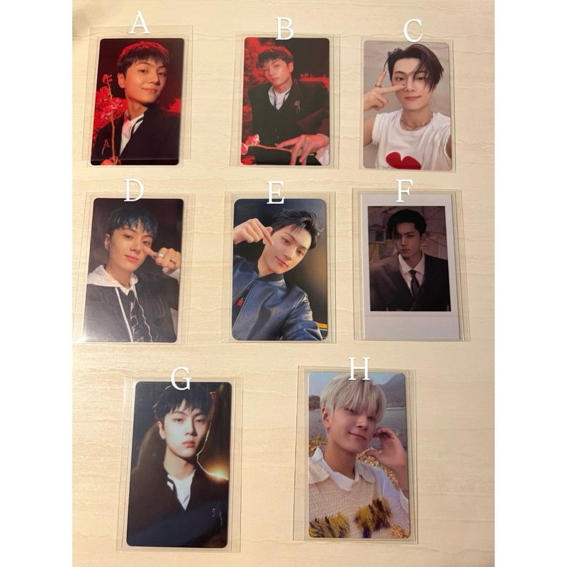 PC PHOTOCARD JAY ENHYPEN DARK BLOOD MANIFESTO DARK MOON ORANGE BLOOD XO
