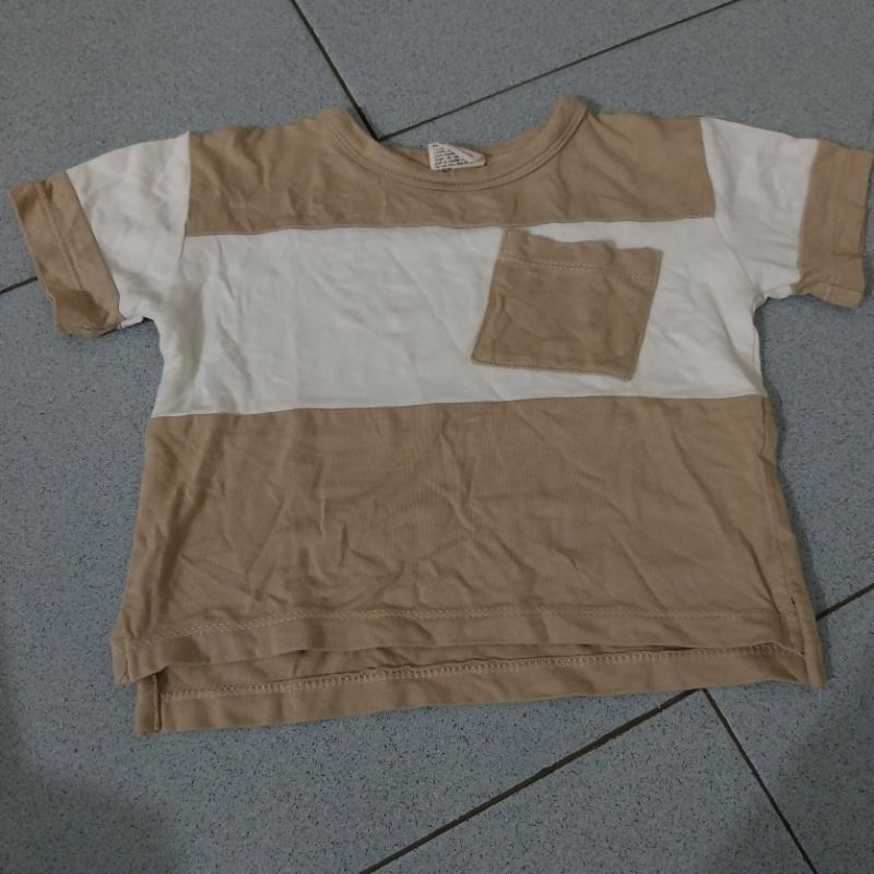 preloved bell&bo  arran top kaos atasan bayi balita
