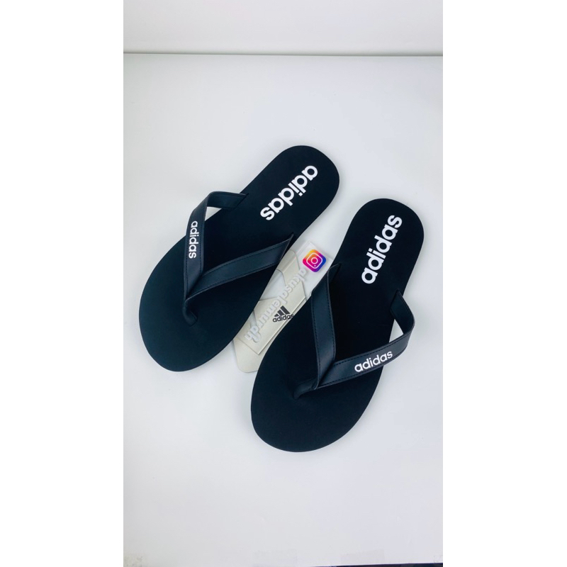 Adidas Men's Eezay Flip Flop Sandals - Core Black