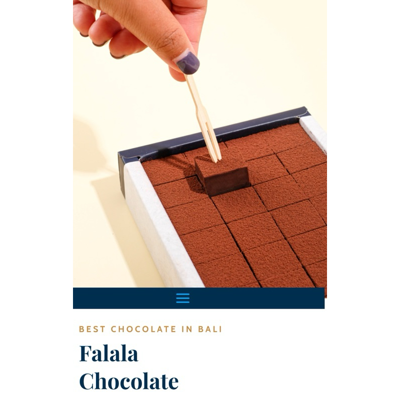 

[OPEN JASTIP] FALALA CHOCOLATE BALI khusus daerah jakarta dan bogor maksimal 15 januari 2025
