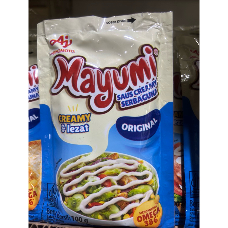 

Mayumi Mayonaise Sachet 100gr