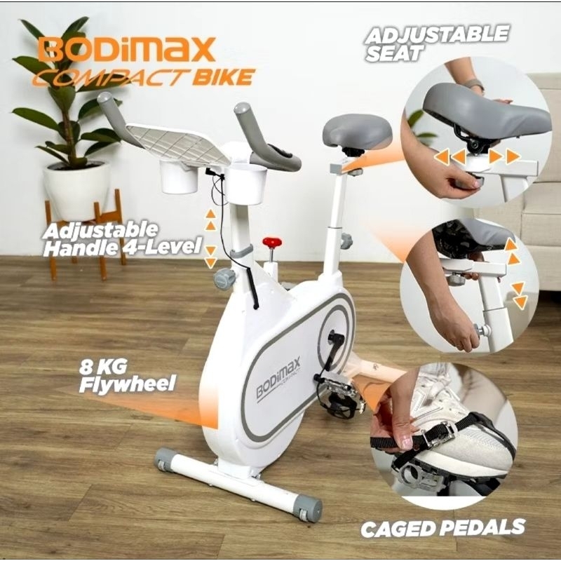Bodimax Compact Bike pastel - sepeda statis