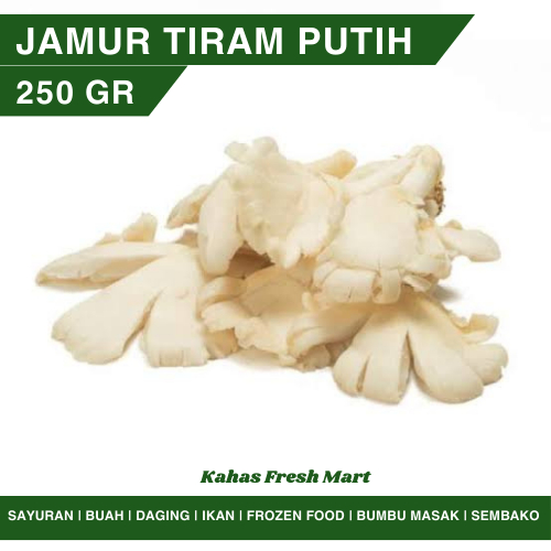 

Jamur Tiram Putih 250gr