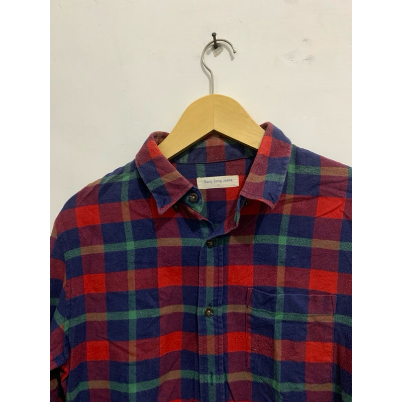 kemeja flanel brand bang bang