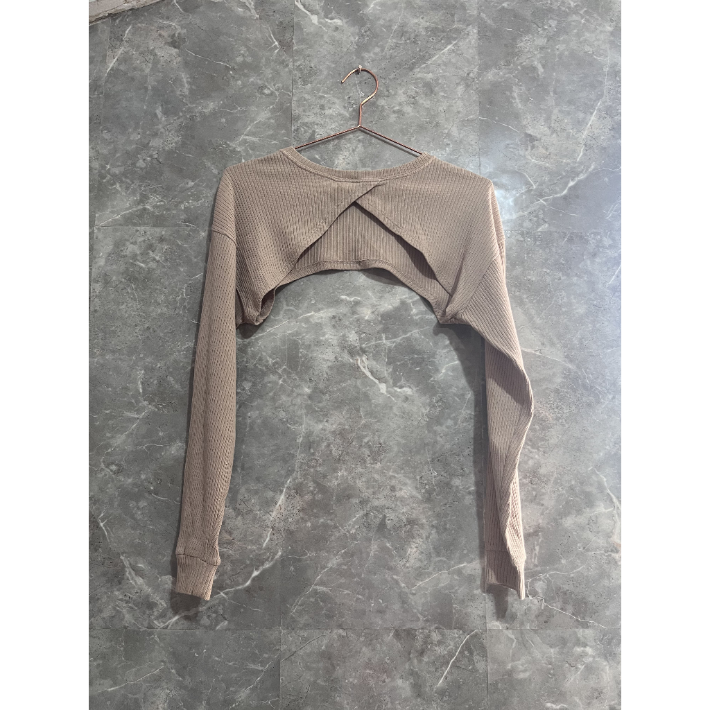 [Preloved] Zara Crop Top Pink / Atasan Crop Pink