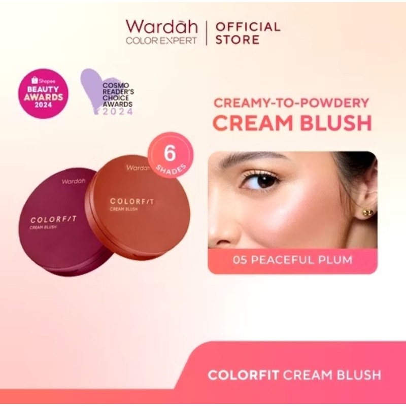 WARDAH Colorfit Cream Blush - Blush On