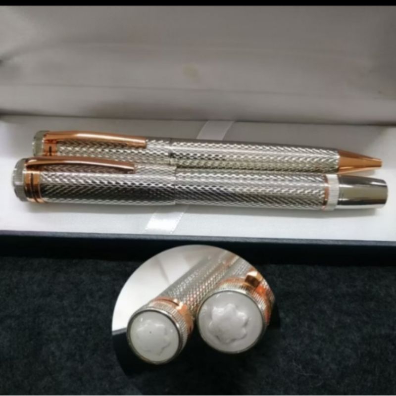 

Ballpoint Mewah Brand Monblang Couple Pen Gratis Grafik r Nama Dan Box Exlusive