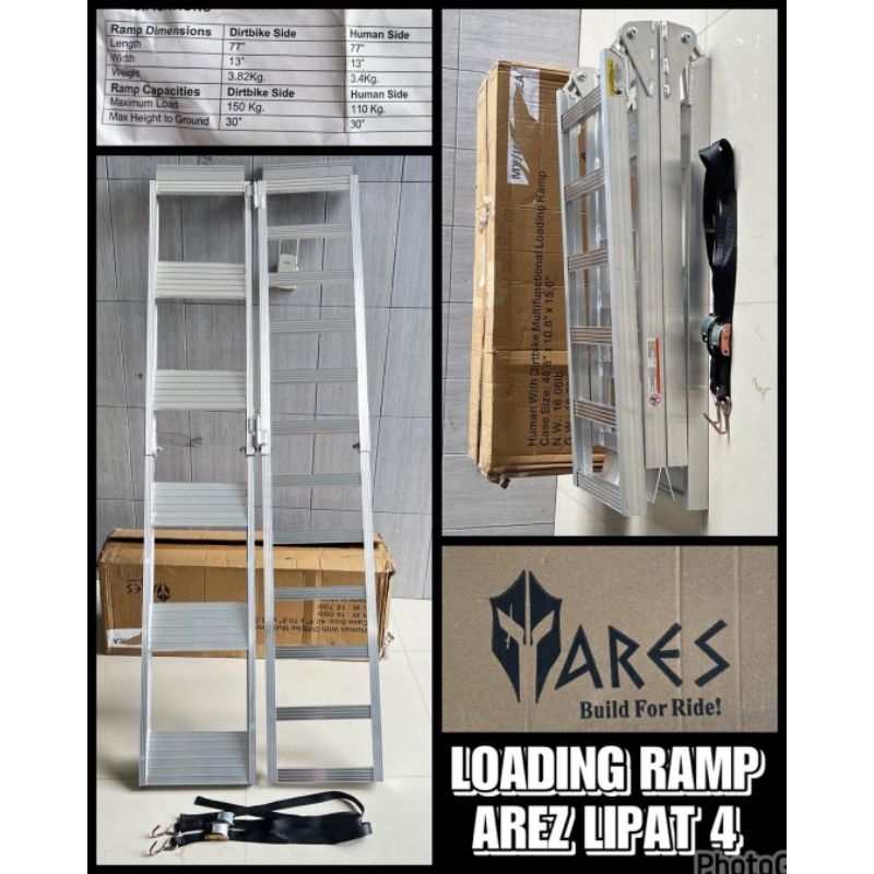 Loading ramp ares tangga motor ares original