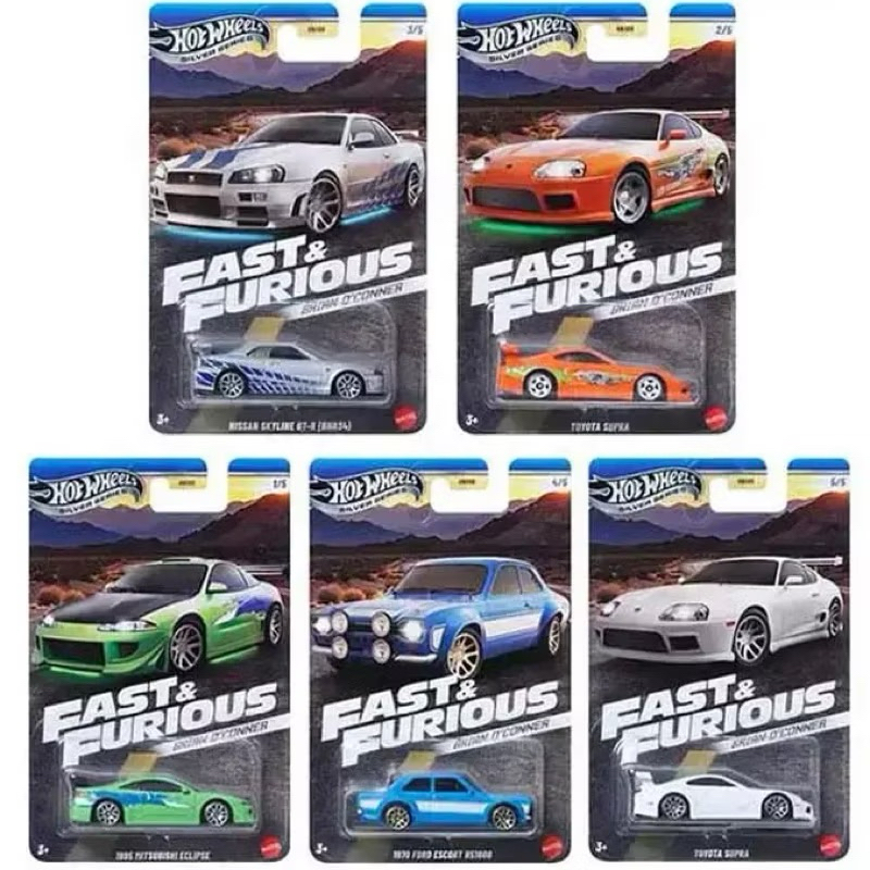 Hot Wheels Fast & Furious Brian O Conner HotWheels FF R34 Supra Eclips Brian O’Conner