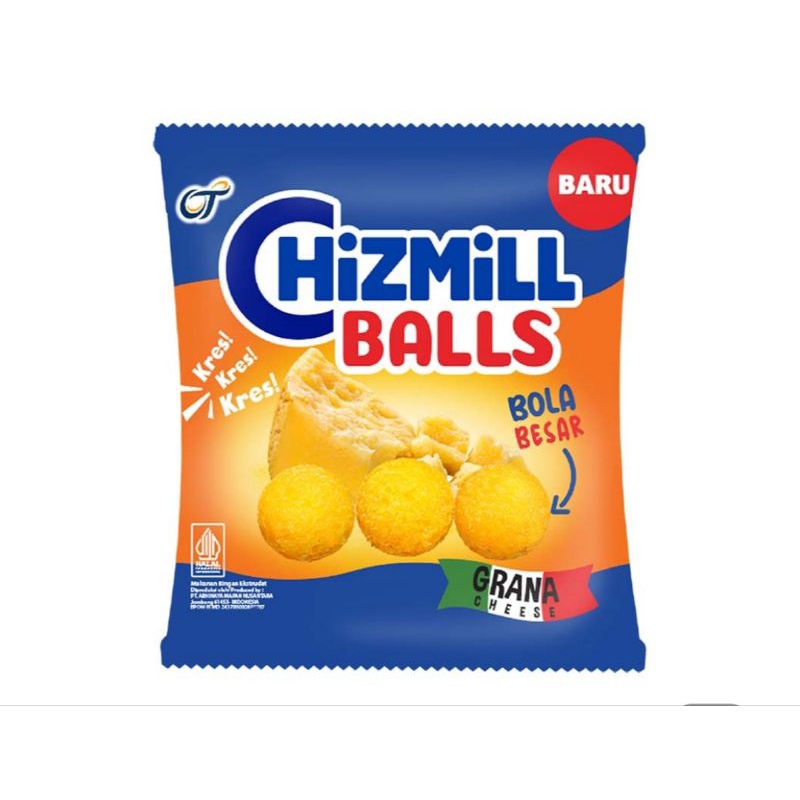 

Chizmill balls snack grana cheese 55g