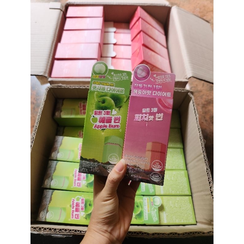 

READY sale habisin stock Deepte Peach burn & Apple burn no 1 OY korea ORI 100%