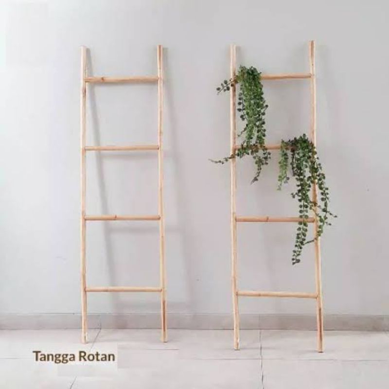 tangga rotan dekorasi
